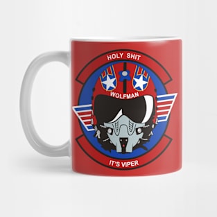 Wolfman Helmet Mug